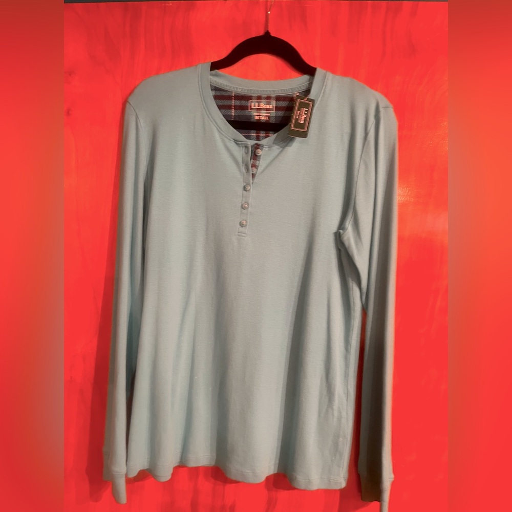 L.L. Bean Teal Long Sleeve